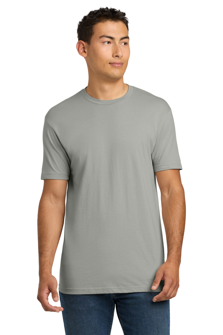 Next Level Apparel ®  Unisex Cotton Tee. NL3600 - Light Gray