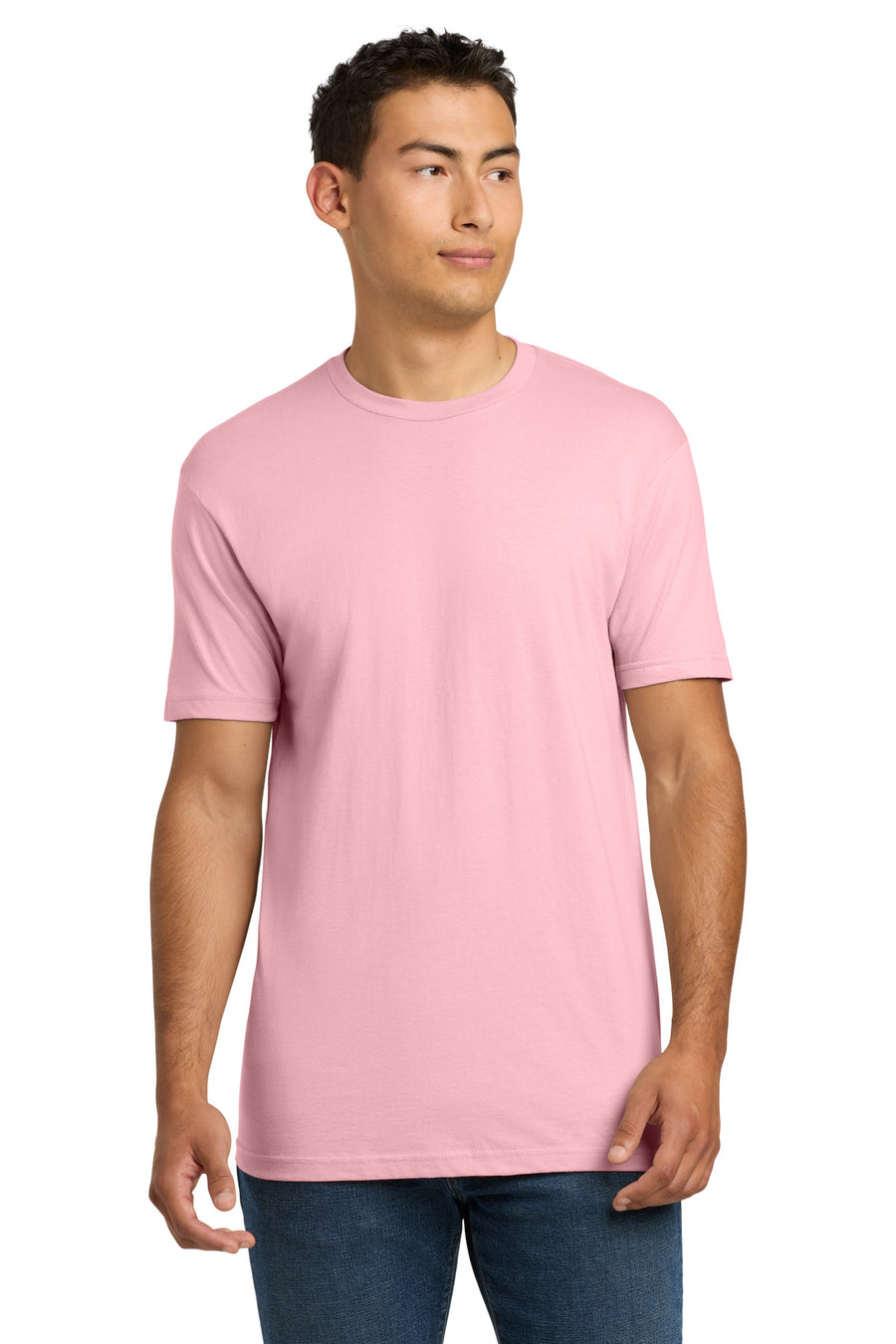 Next Level Apparel ®  Unisex Cotton Tee. NL3600 - Light Pink