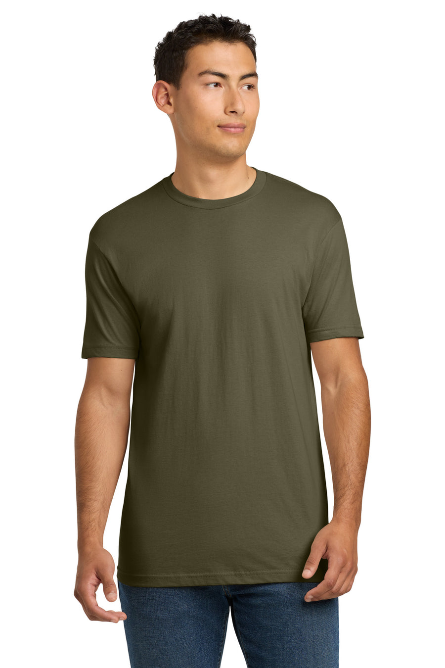 Next Level Apparel ®  Unisex Cotton Tee. NL3600 - Military Green