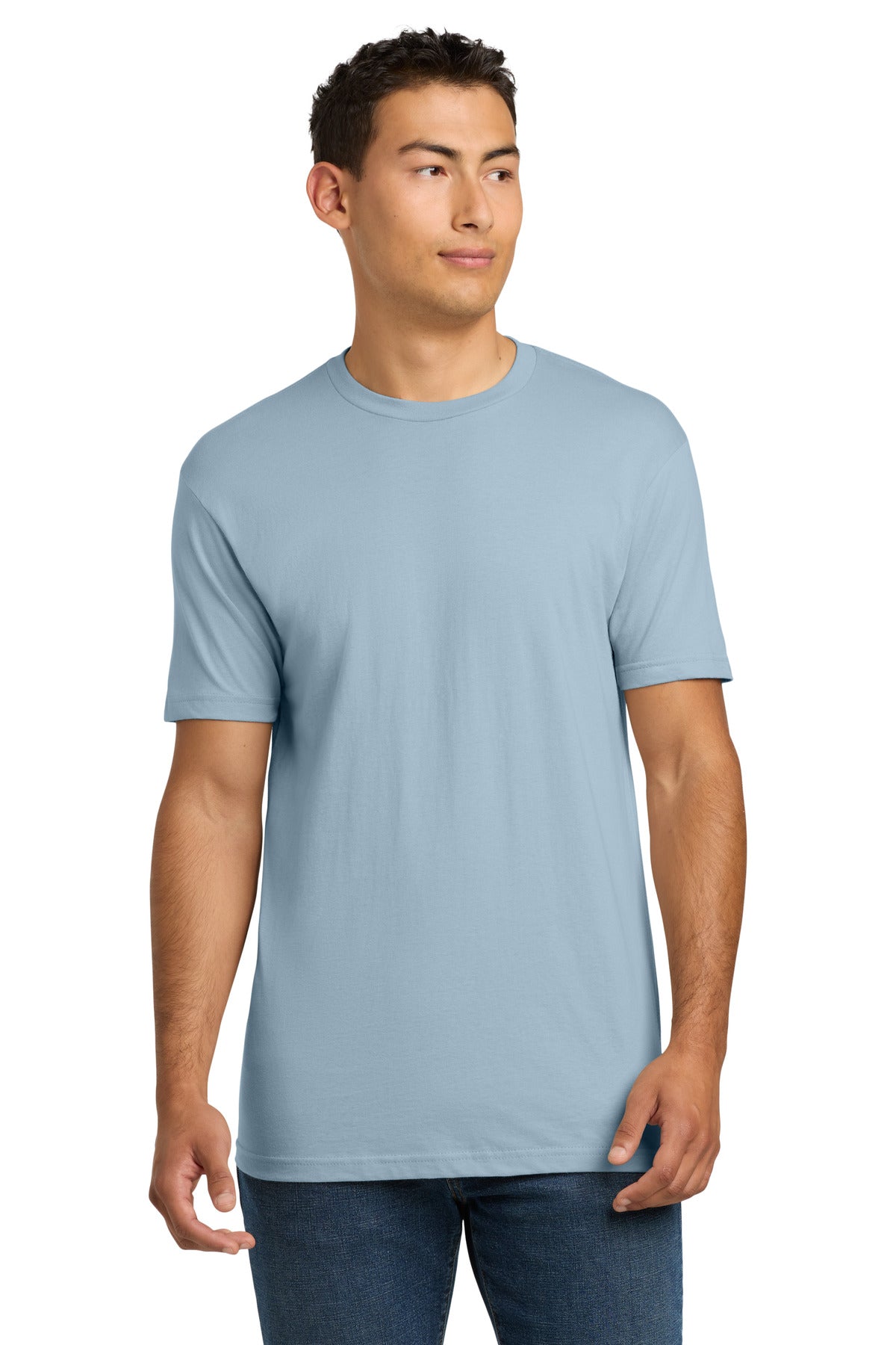 Next Level Apparel ®  Unisex Cotton Tee. NL3600 - Stonewash Denim