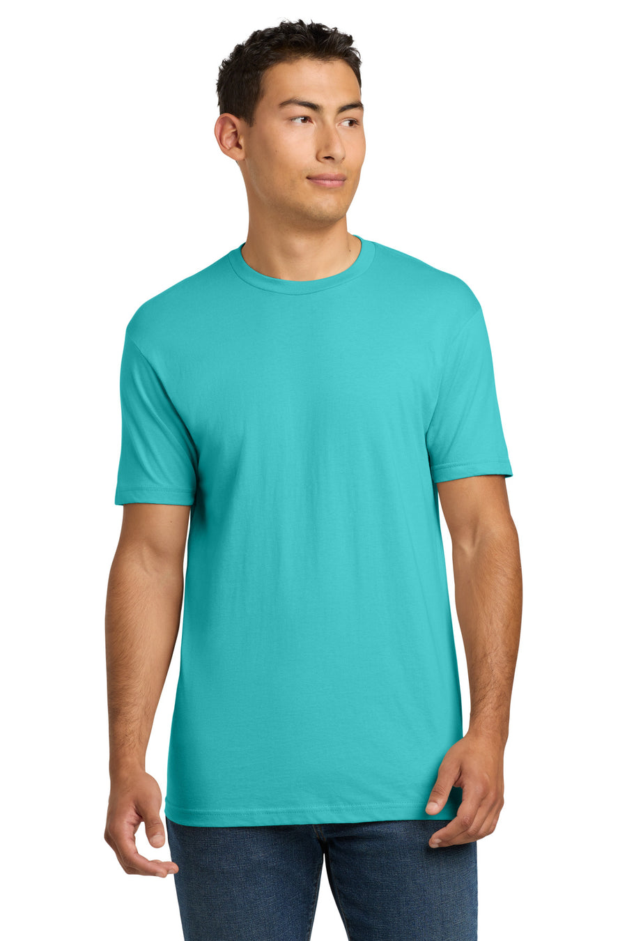 Next Level Apparel ®  Unisex Cotton Tee. NL3600 - Tahiti Blue