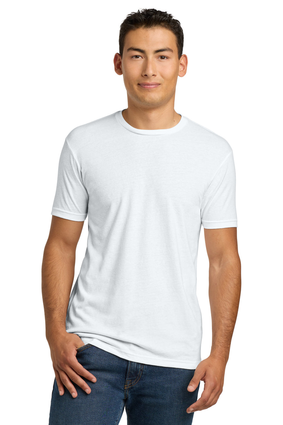 Next Level Apparel ®  Unisex CVC Tee. NL6210 - White