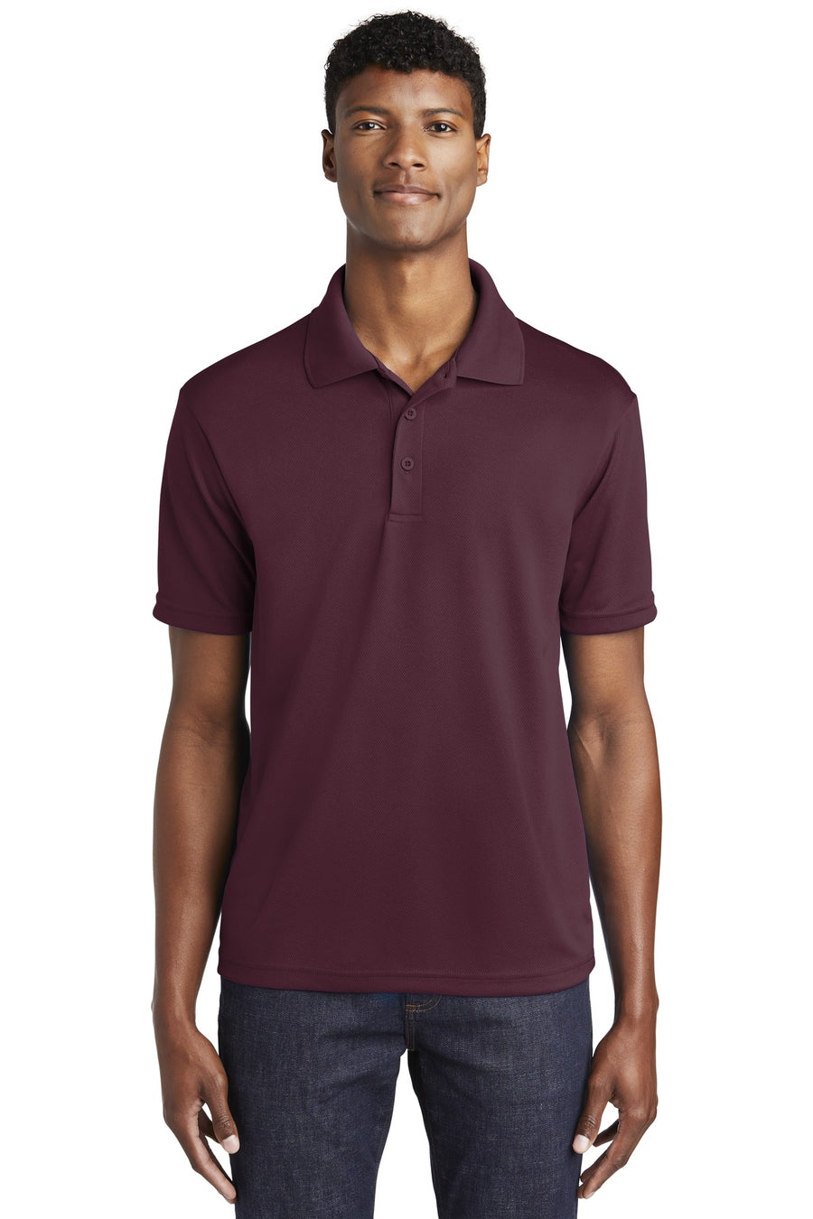 Sport-Tek ®  PosiCharge ®  RacerMesh ®  Polo. ST640 - Maroon