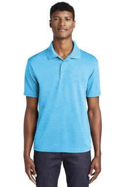 Sport-Tek ®  PosiCharge ®  RacerMesh ®  Polo. ST640 - Pond Blue Heather
