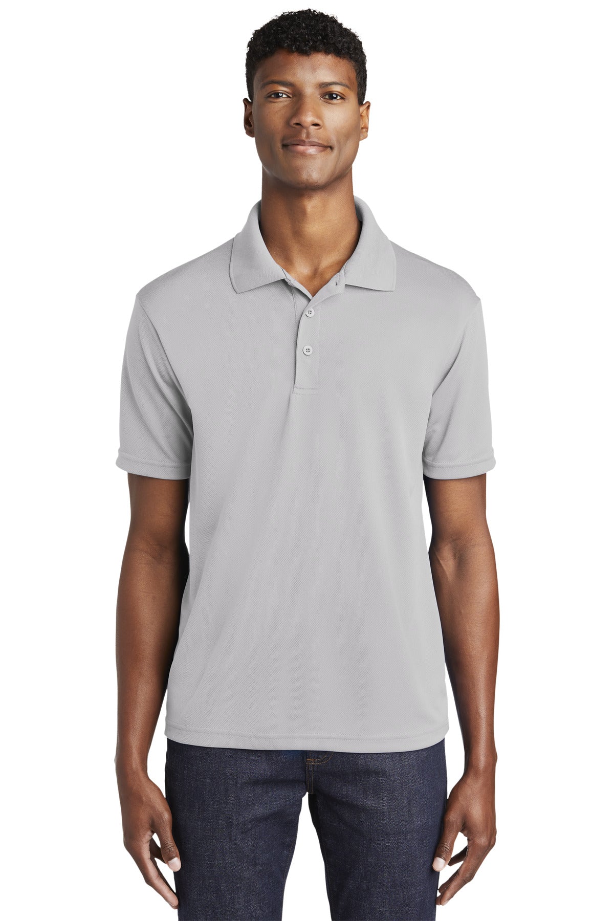 Sport-Tek ®  PosiCharge ®  RacerMesh ®  Polo. ST640 - Silver