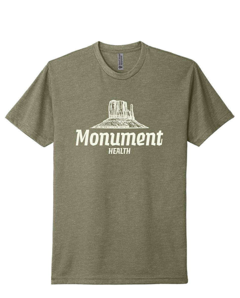 Monument Health Light Olive Tee NL6210 Cream