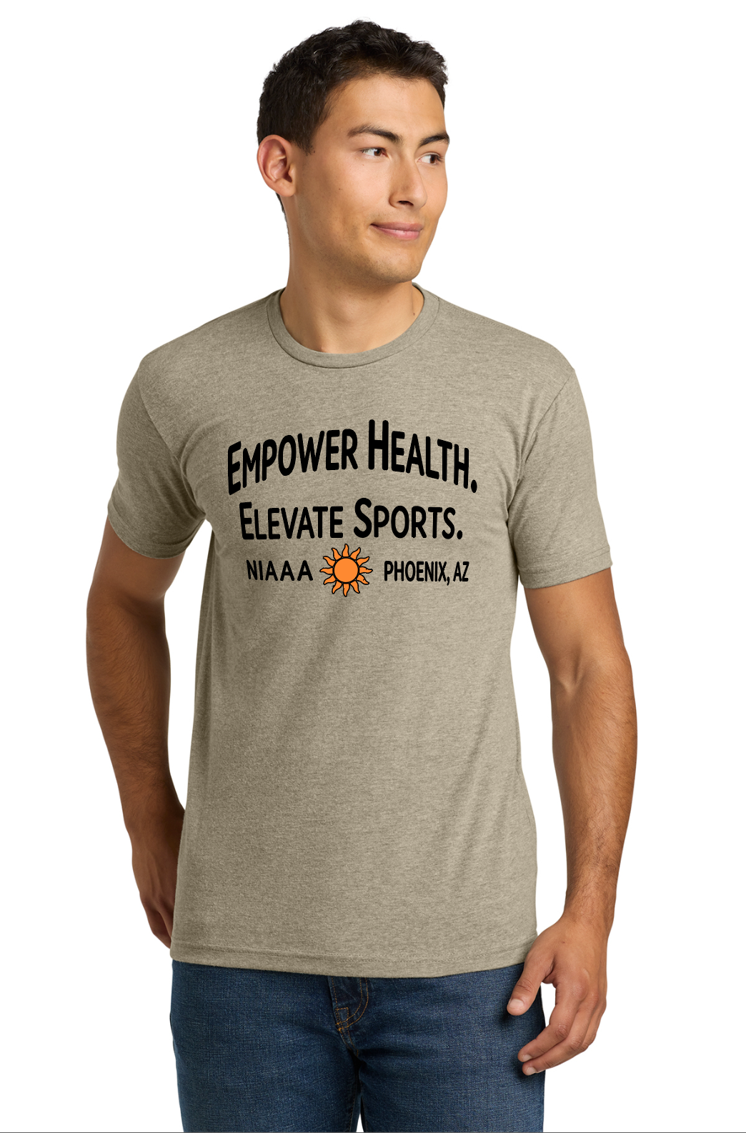 Empower Health. Elevate Sports. NIAAA Unisex Tee