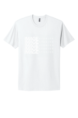 White IMAGE T-shirt (White Stacked Logo)