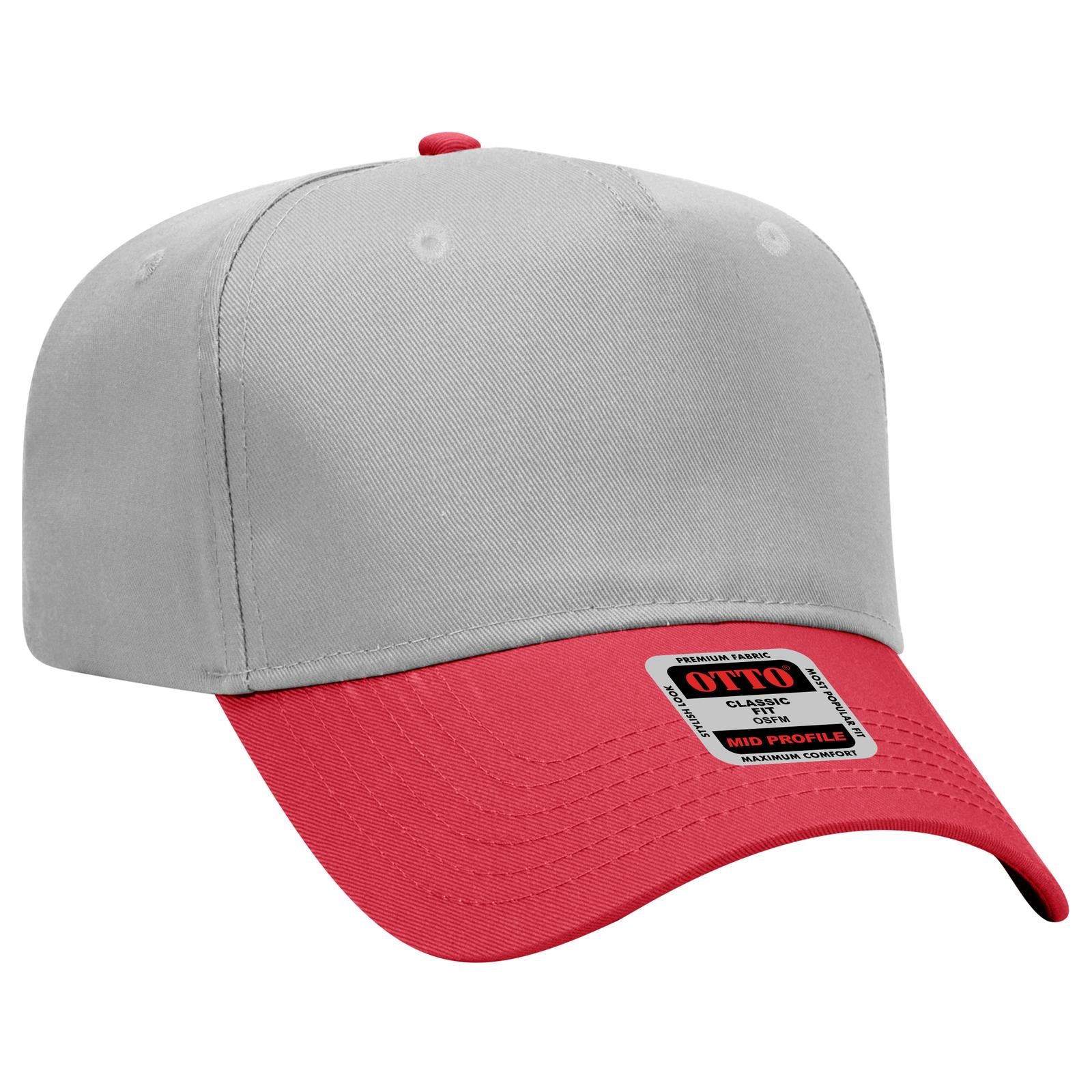 OTTO CAP 5 Panel Mid Profile Baseball Cap