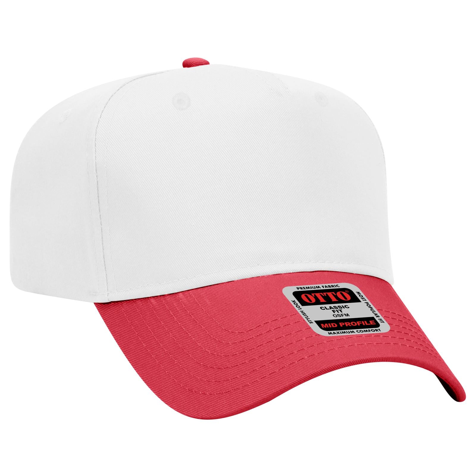 OTTO CAP 5 Panel Mid Profile Baseball Cap