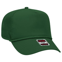 OTTO CAP 5 Panel Mid Profile Mesh Back Trucker Hat